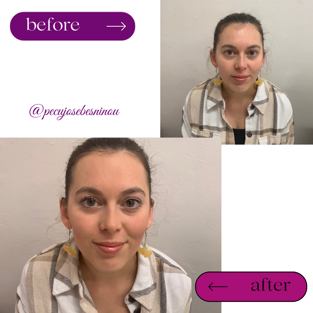 Black White Minimalist Hair Beauty Before After Instagram Post (7)