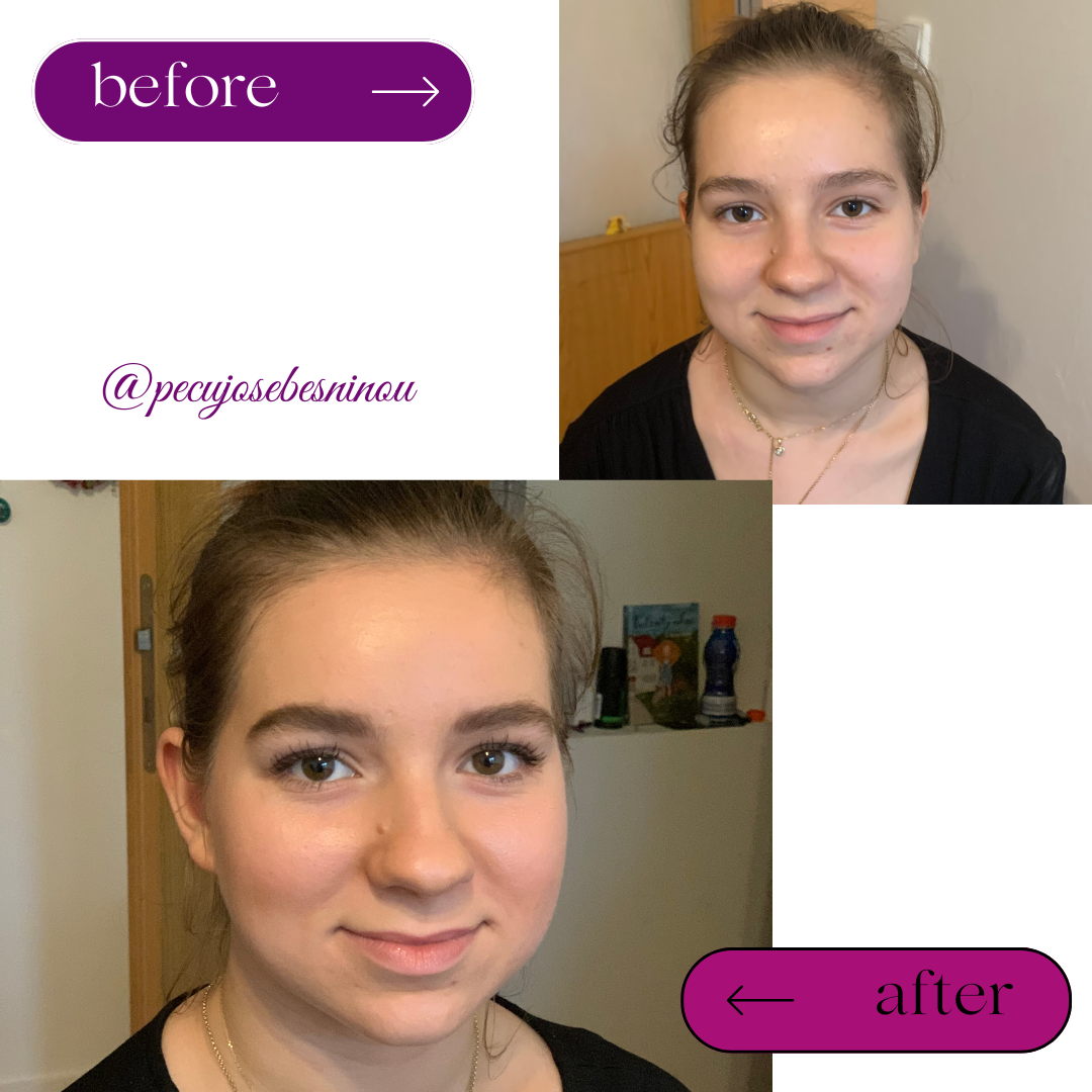 Black White Minimalist Hair Beauty Before After Instagram Post (8)